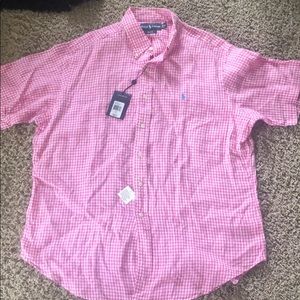 Polo Button Down Short Sleeve Shirt